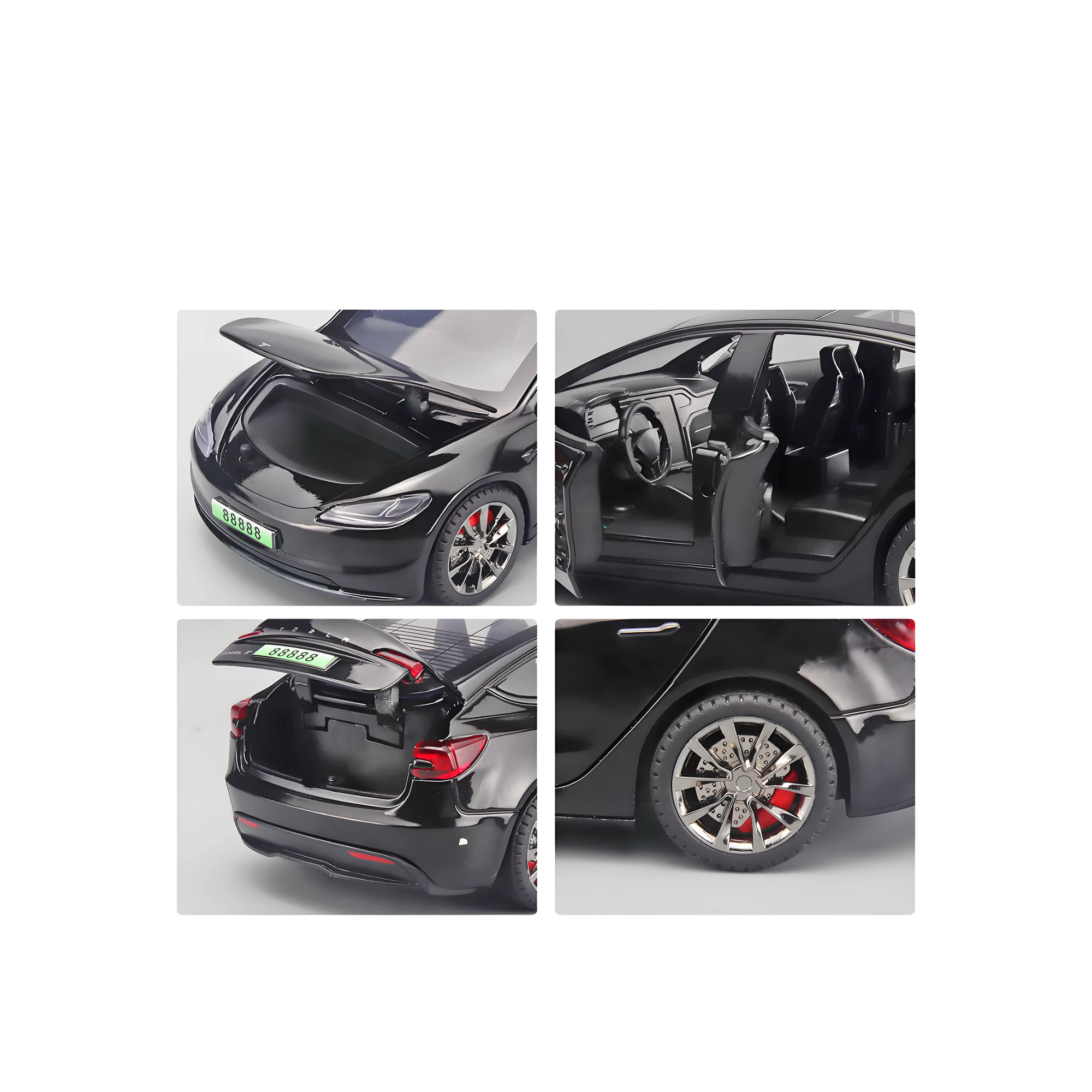 Tesla Model 3 2024-2025 Diecast Model Car – PocketGarage Edition