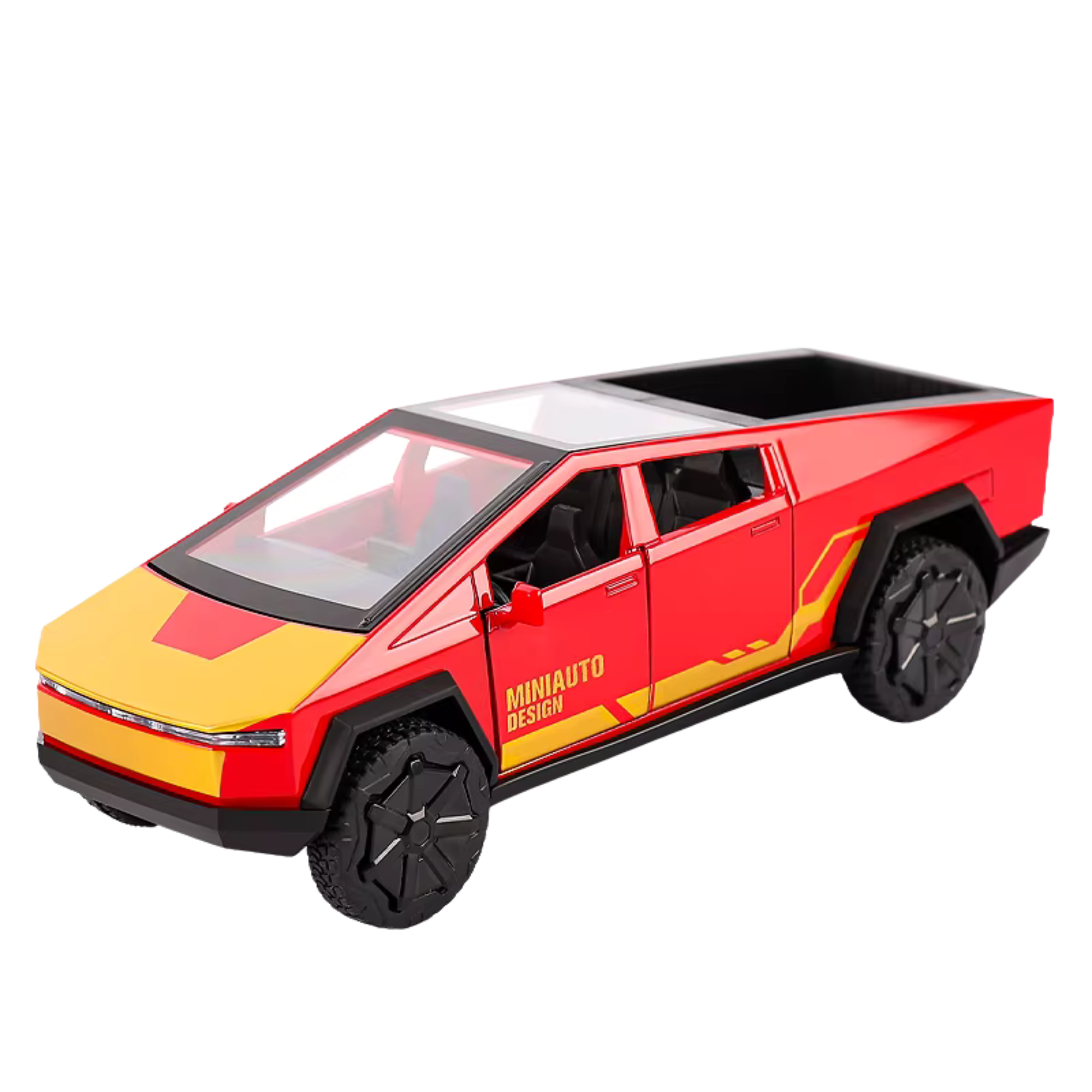 Tesla Cybertruck Diecast Model Car – PocketGarage Edition