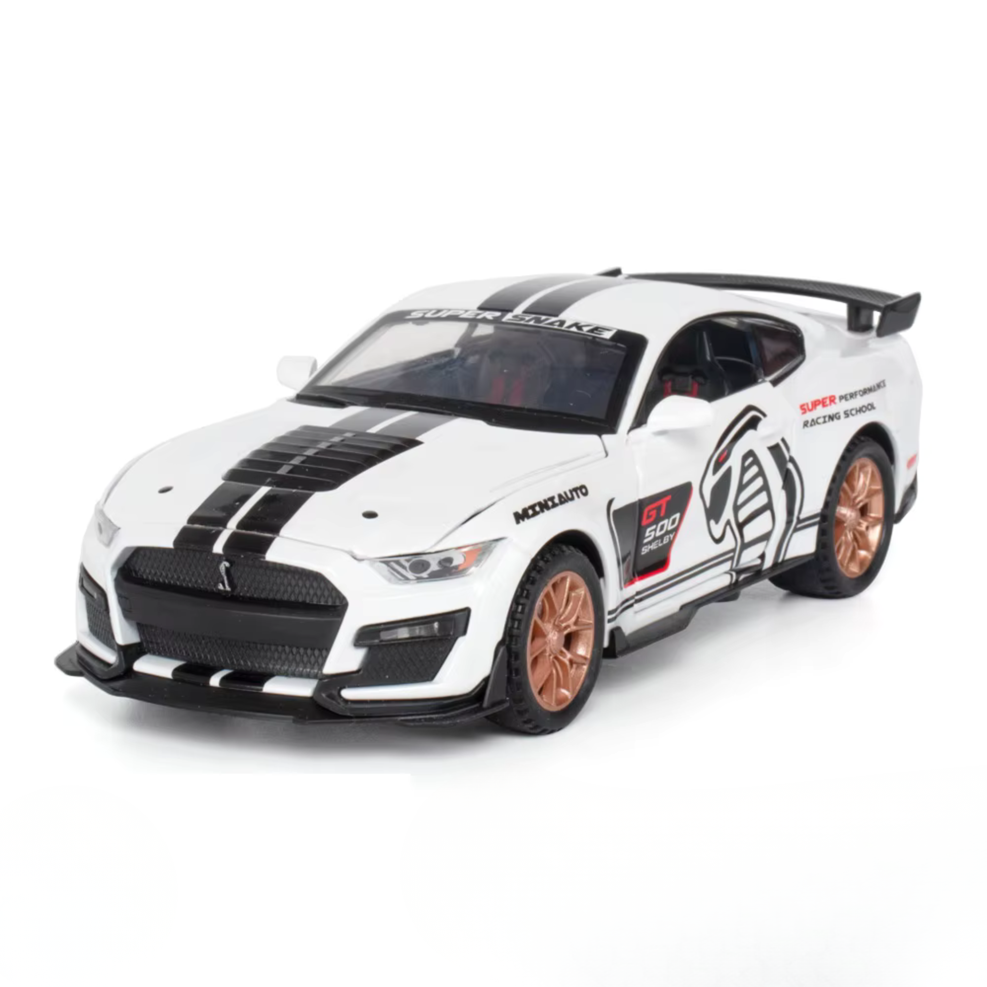 Ford Mustang Viper GT500 Diecast Model Car – PocketGarage Edition