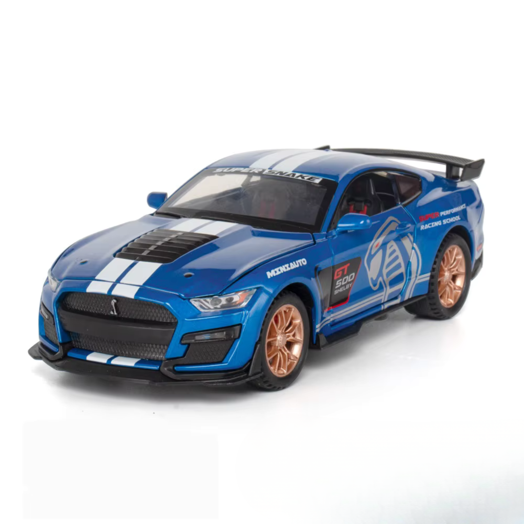 Ford Mustang Viper GT500 Diecast Model Car – PocketGarage Edition